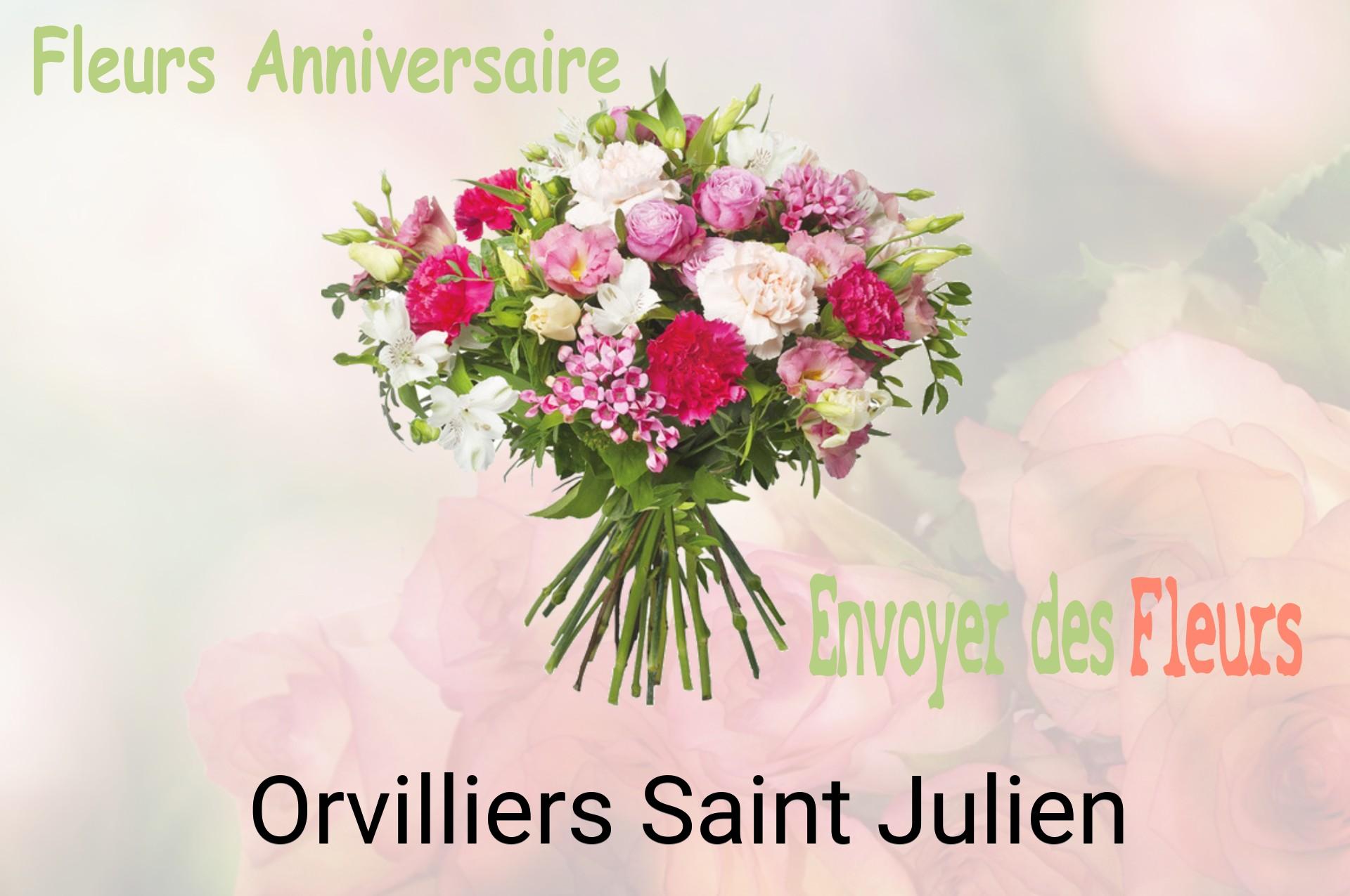 Bouquet de fleurs d’anniversaire livré à Orvilliers-Saint-Julien